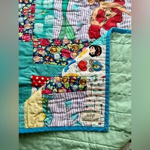 Baby/Pet Quilt 30x40 - Little Mermaid